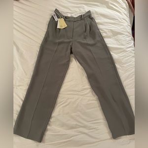 Aritzia Effortless Pant Tall Basalt Grey